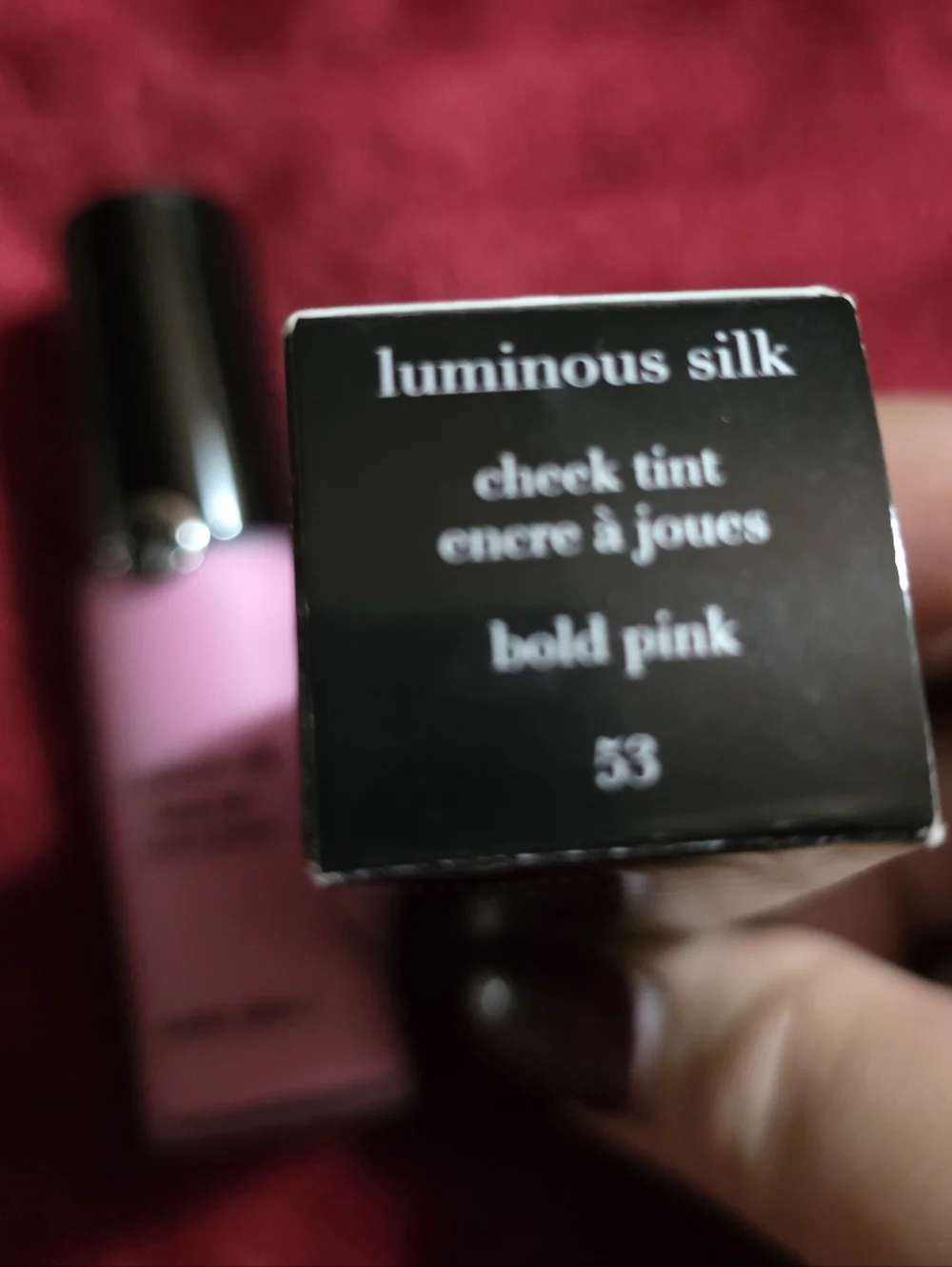 Armani Luminous Silk Cheek Tint Blush BOLD PINK. BNIB - Picture 5 of 5